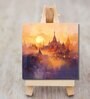 Mystical Bagan Sunrise Mini Canvas Frame