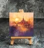 Mystical Bagan Sunrise Mini Canvas Frame