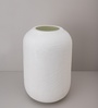 White Mystique Threads Big Vases
