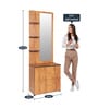 Mysty Dressing Unit in Teak Finish