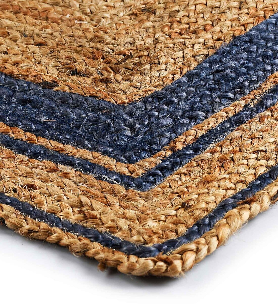 Buy Natural Jute Striped 4x6 Feet Hand Tufted Carpet by Joyrugs by  littlelooms at 15% OFF by Joyrugs by Littlelooms