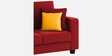 Nabi Fabric 3 Seater Sofa in Blood Maroon Colour