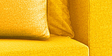 Nabi Fabric 3 Seater Sofa in Bold Yellow Colour