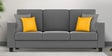 Nabi Fabric 3 Seater Sofa in Charcoal Grey Colour