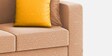 Nabi Fabric 3 Seater Sofa in Cosmic Beige Colour