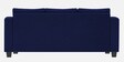 Nabi Fabric 3 Seater Sofa in Royal Blue Colour