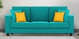 Nabi Fabric 3 Seater Sofa in Sea Green Colour