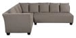 Naples Interchangeable L Shaped Sofa Set with Cushions in Brown Colour