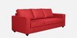 Napper Fabric 3 Seater Sofa In Red Colour