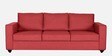 Napper Fabric 3 Seater Sofa In Red Colour