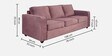 Napper Fabric Sofa Set In Rose Brown Colour With 3+2 Combination