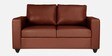 Napper Leatherette Sofa Set In Tan Colour