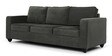 Napper Fabric 3 Seater Sofa in Smoke Grey Colour