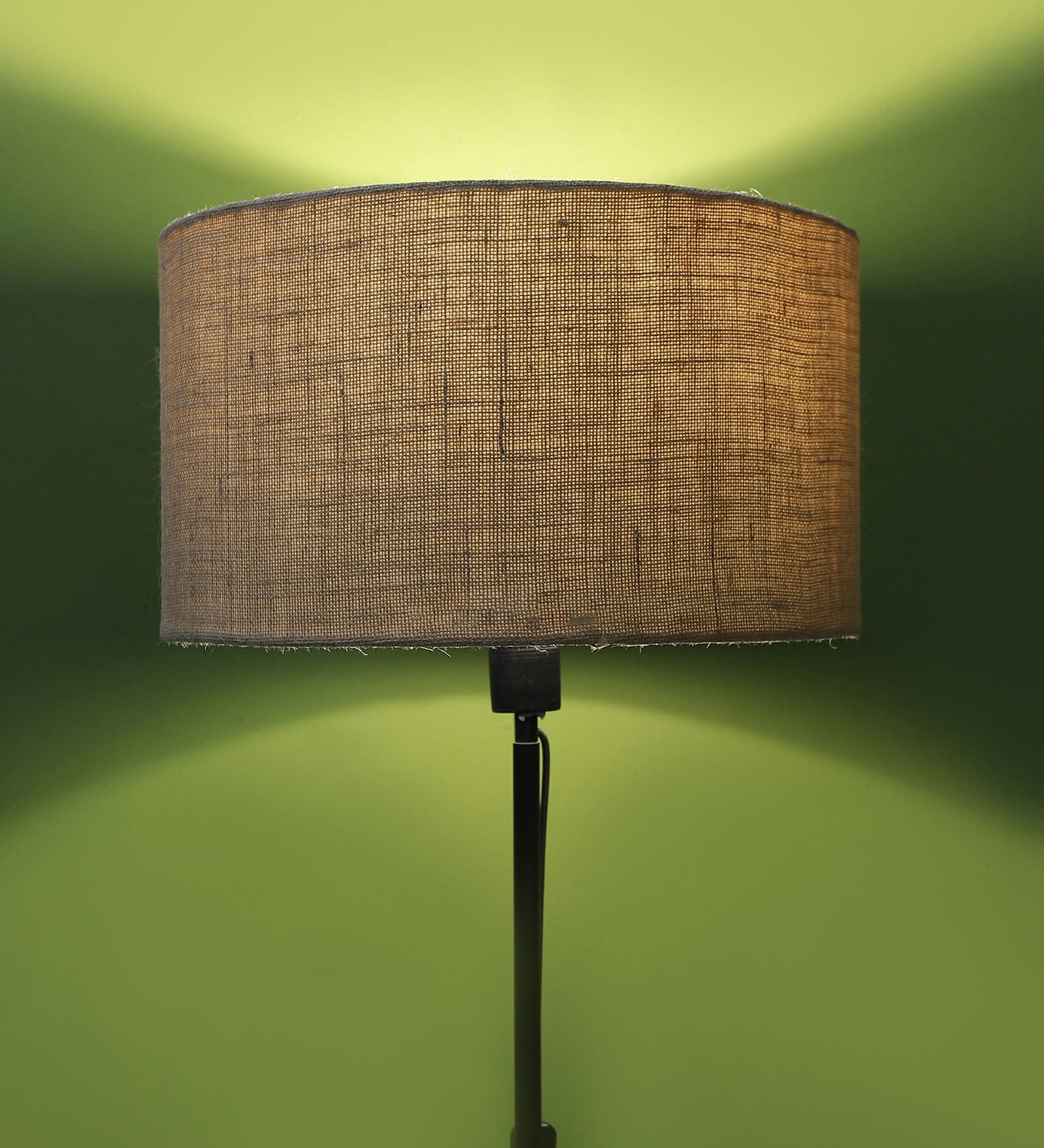 Buy Natural Jute Cotton Fabric Shade Lamp Shade By Btr Crafts Online