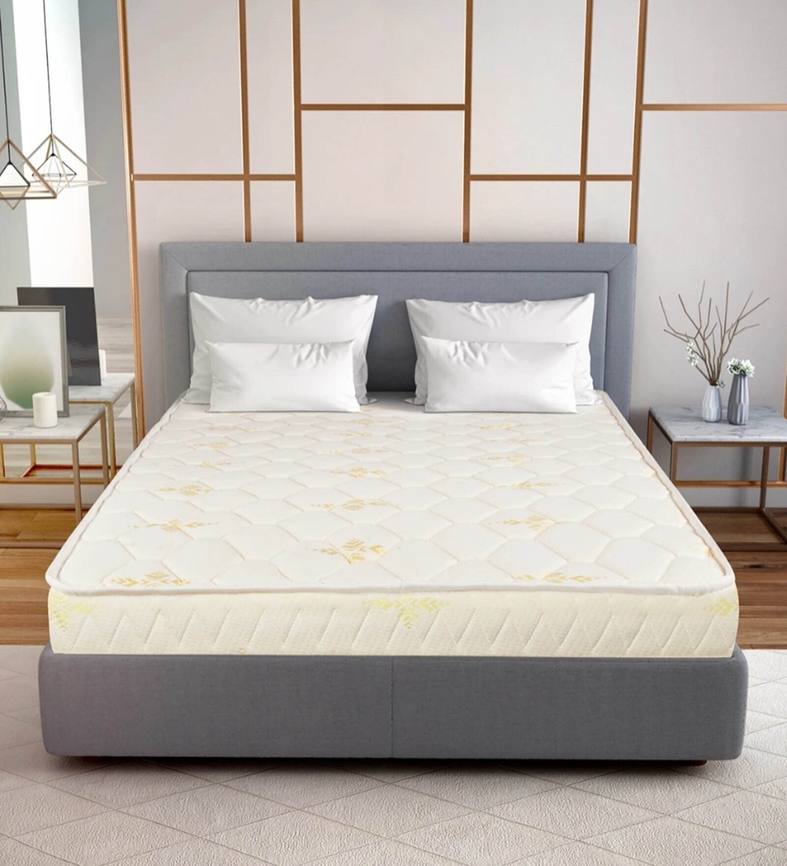 Buy Pitch Natural 5 inch Latex King Size Mattress at 25 OFF by Hush Pepperfry