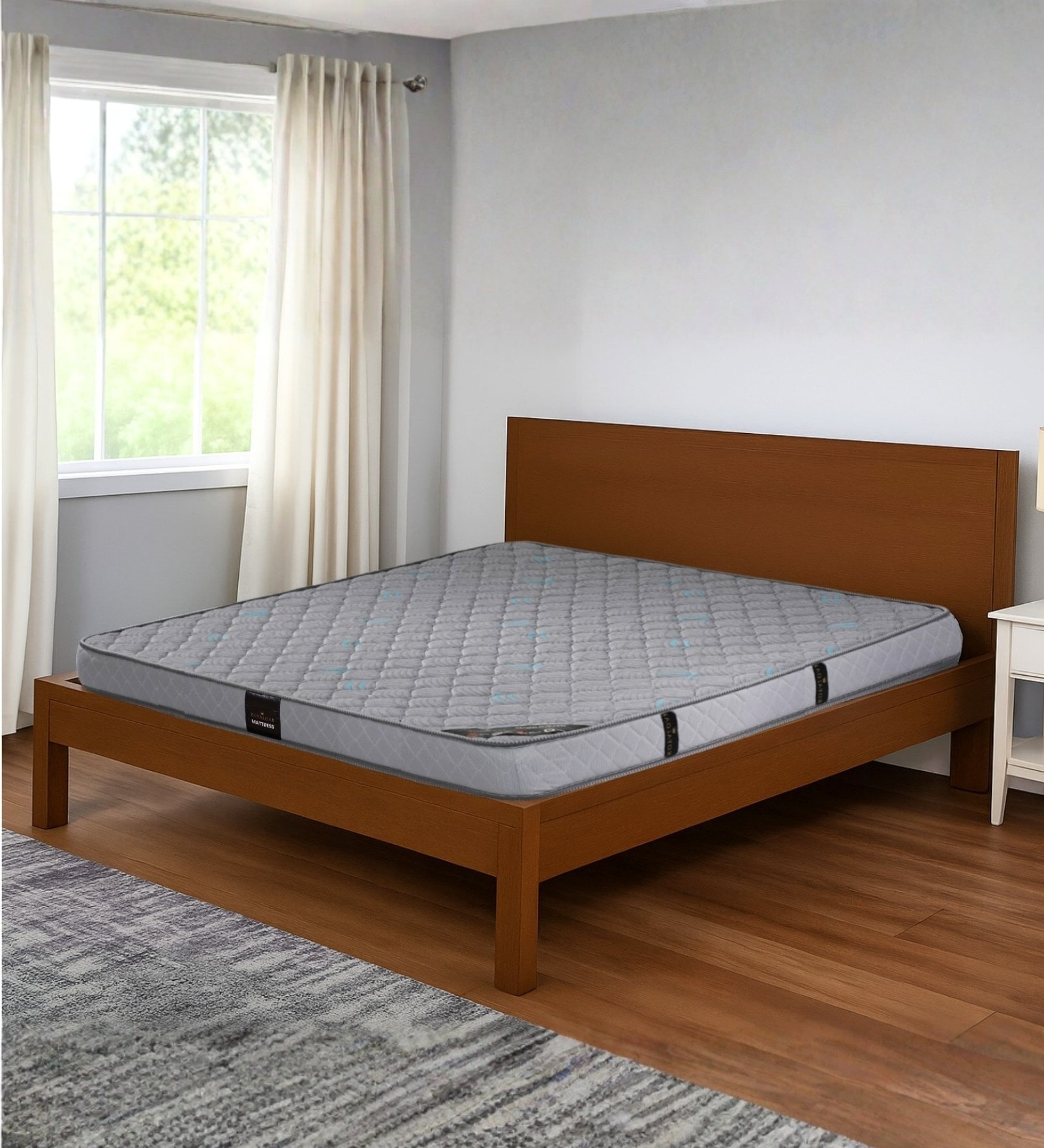 Natural Ortho 6 Inch Memory Foam Spine Care Queen Size Mattress Natural Ortho 6 Inch Memory Foam Spine Care Queen Size Mattress