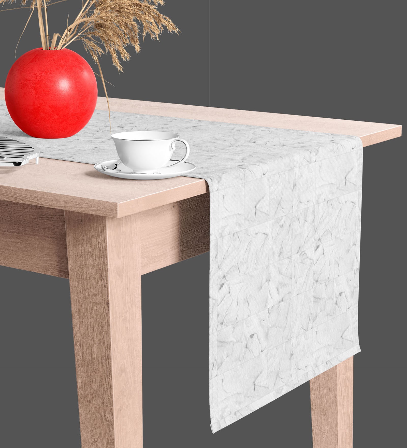 Natural Pattern   Multicolor (60 x 16) Velvet Table Runner