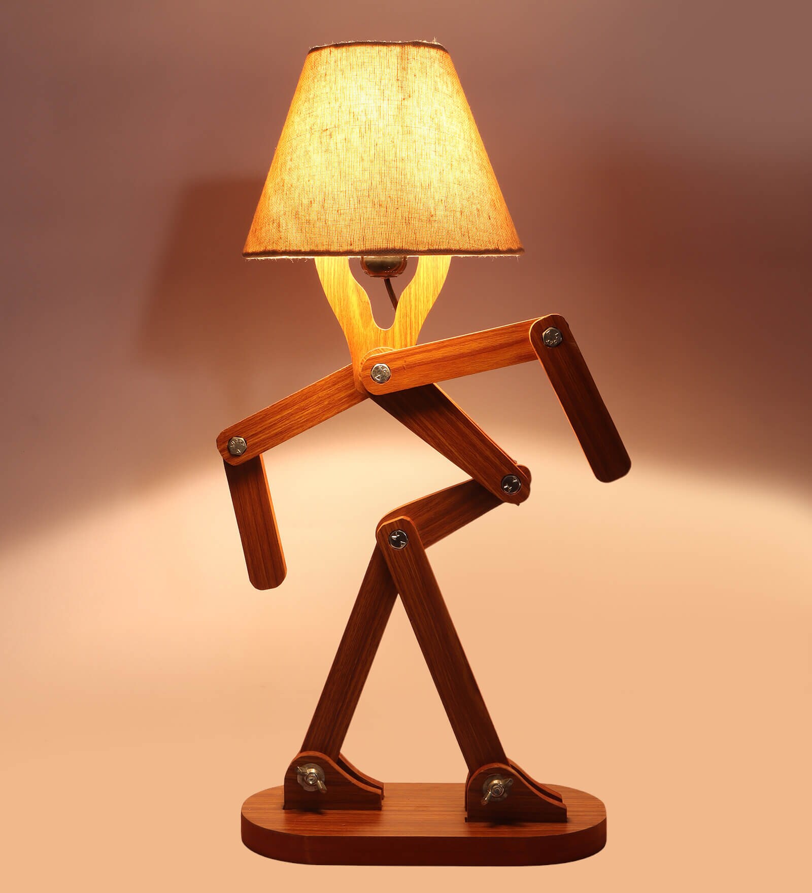 Natural Ply Wood Table Lamp