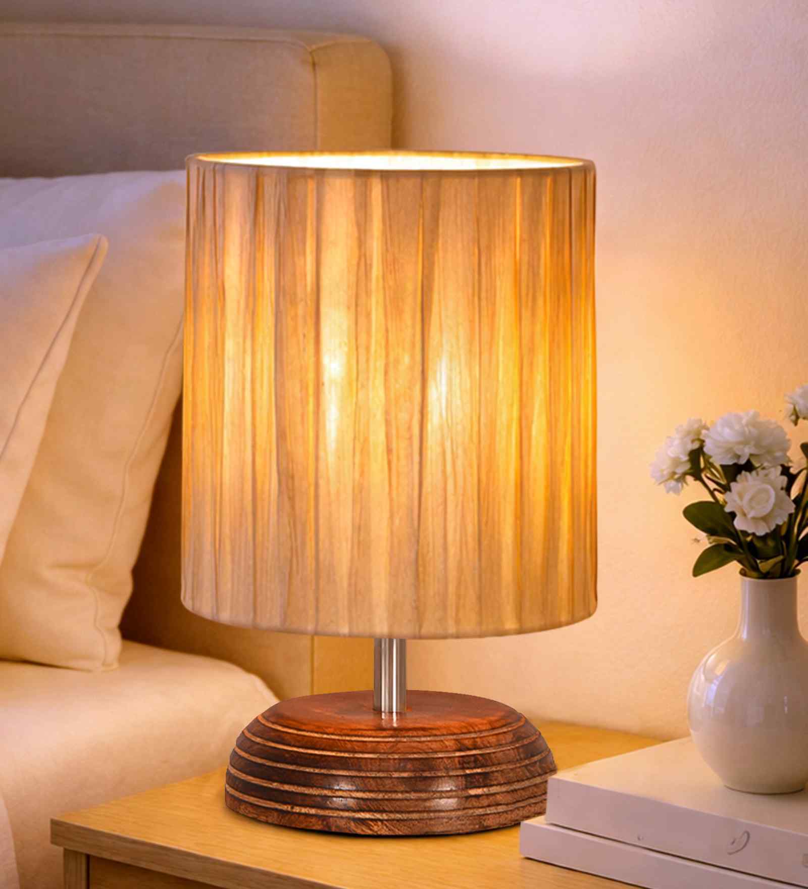 Natural Weave Rope Table Lamp