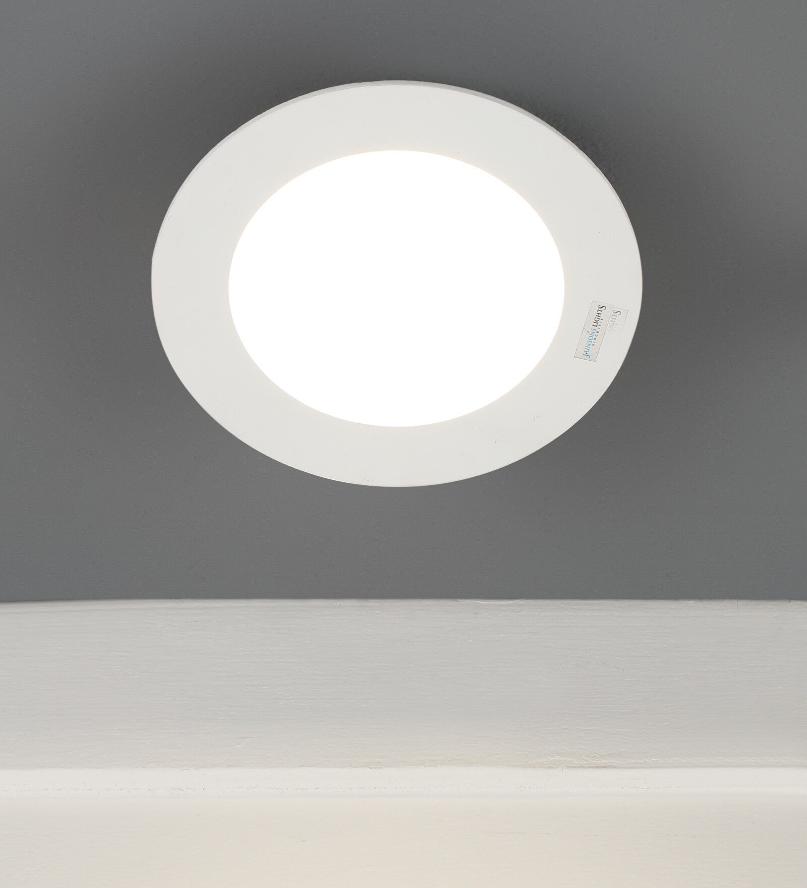 Natural White 12 Watts LED Aluminium Round Panel Down Light