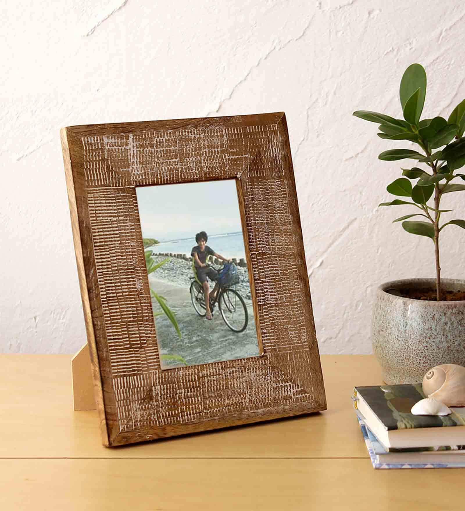 Buy Natural Wood Table Photoframe by House This at 18 OFF by House