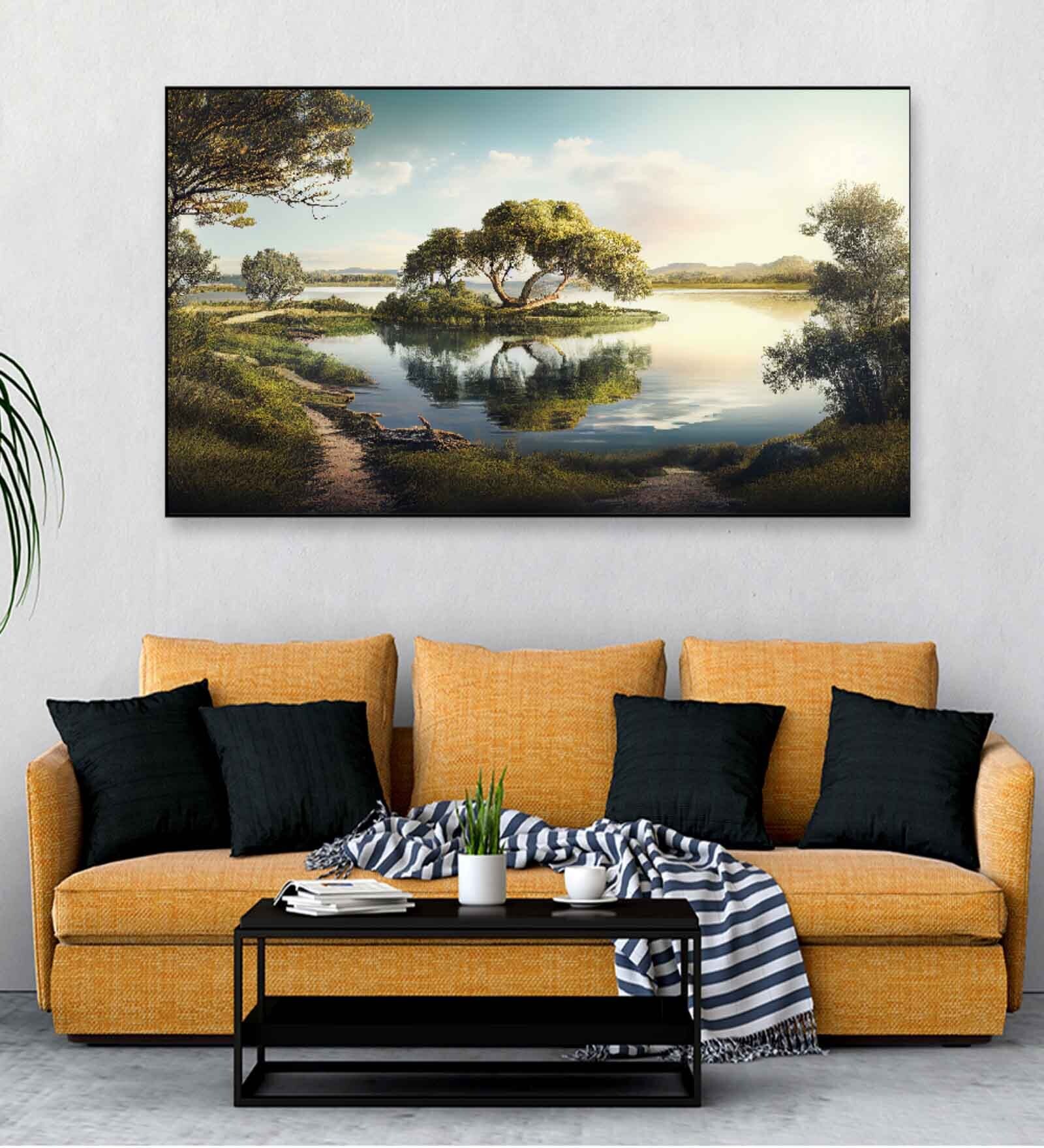 Natures Beauty Green Canvas Art Print