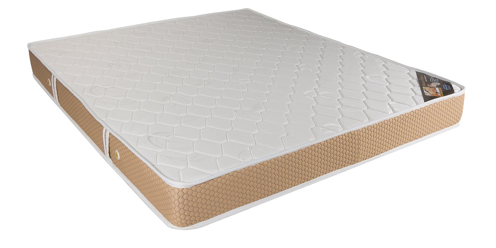 Nature's Finest Single 6 Inch Bonnell Spring with Latex Mattress