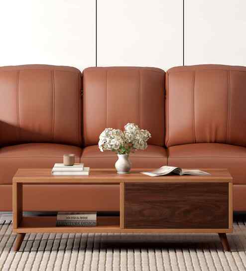 Nadia Coffee Table In Brown Finish