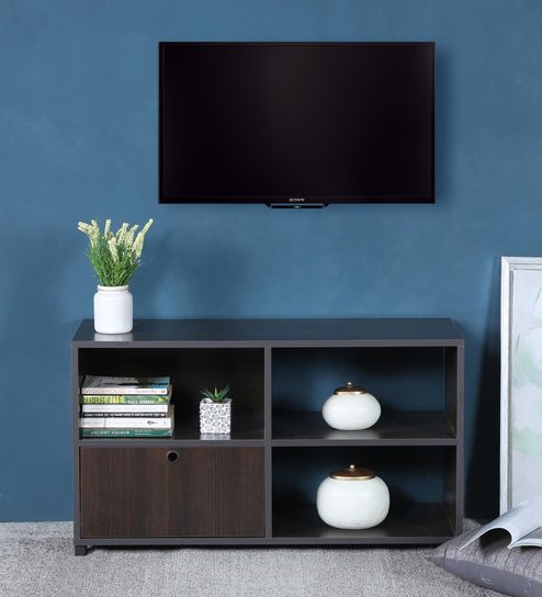 Naoko Tv Unit In Nut Brown Finish By Mintwud