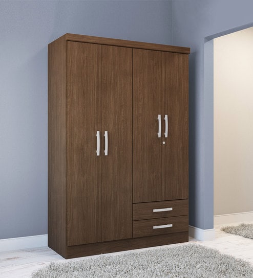 Buy Naotsune 4 Door Wardrobe With 2 Drawers By Mintwud Online 4