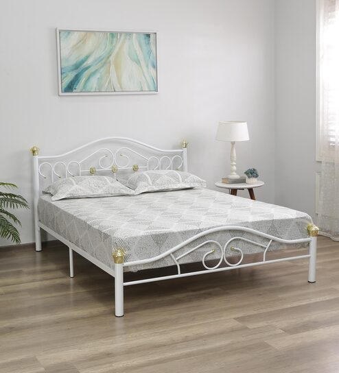 Benton white bed deals frame