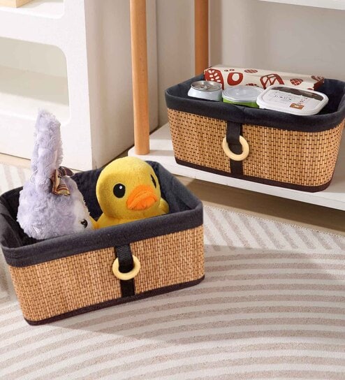 Natural Bamboo Laundry Basket