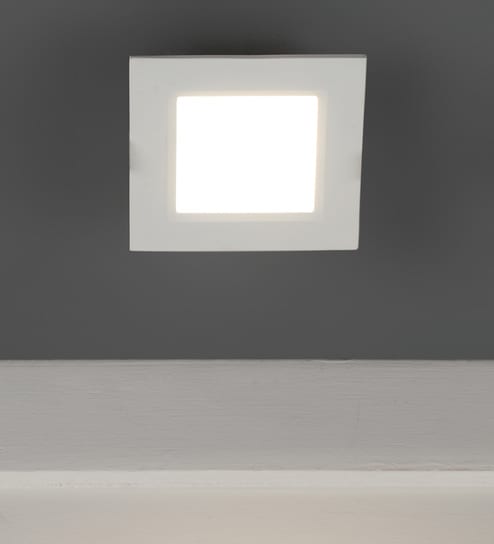 Natural White 6 Watts LED Aluminium Square Panel Down Light