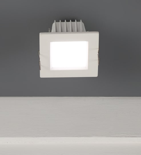 Natural White 8 Watts LED Aluminium Square Panel Down Light