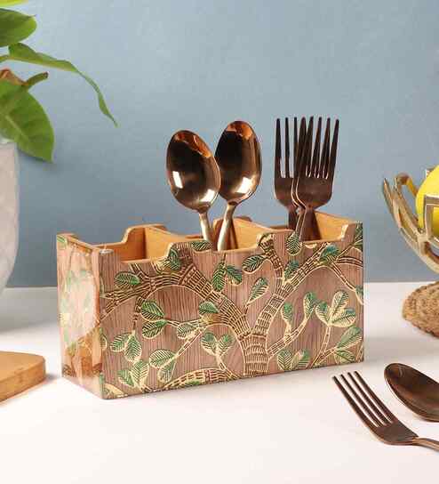 Nature s Embrace Spoon & Fork Stand (1 Piece)