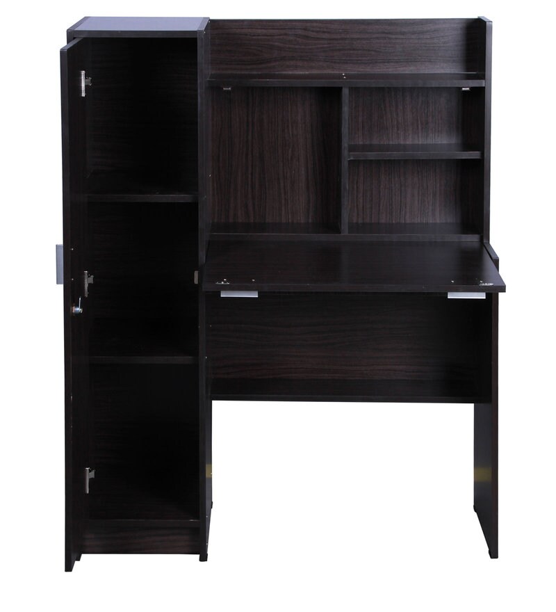 Buy Nakamura Study Table with in Wenge Finish by Mintwud Online
