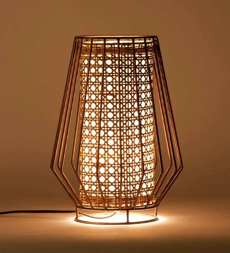 Buy Beige Cane Table Lamp by Orange Tree Online Novelty Table Lamps Table Lamps Lamps