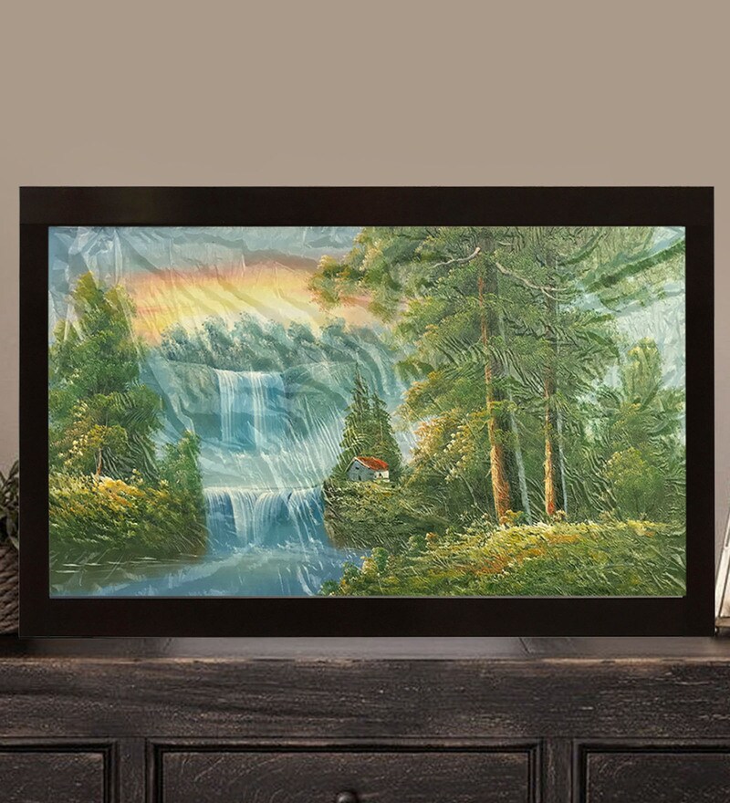 Buy Natural Landscape Original Handmade Framed Oil Painting On Canvas