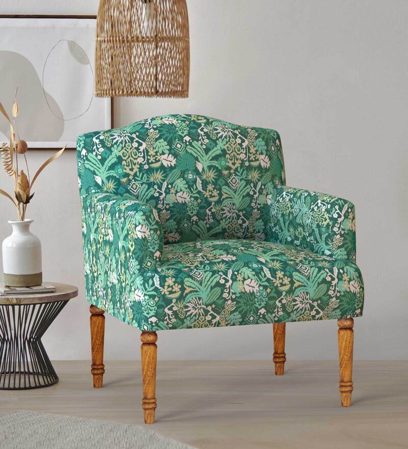 green print chair