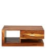 Nave Solid Wood Coffee Table In Natural Teak Finish