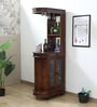 Naagin Sheesham Wood Bar Cabinet in Provincial Teak Finish