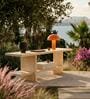 Nagomi Console In Pine Wood Finish