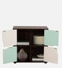 Naia Cabinet in Columbia Walnut Finish