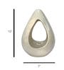Naini White Ceramic Table Tea Light Holder