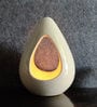 Naini White Ceramic Table Tea Light Holder