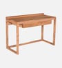 Nairobi Solid Wood  Study Table In Natural Finish