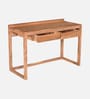 Nairobi Solid Wood  Study Table In Natural Finish
