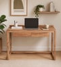 Nairobi Solid Wood  Study Table In Natural Finish