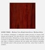 Nairobi Writing Table In Honey Finish