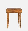 Nairobi Writing Table In Natural Teak Finish